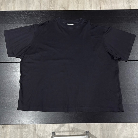 Gran Sasso Men’s Black Cotton T-Shirt - Fits like 3XL - See Photos for Size - Picture 1 of 6